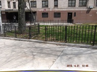 Many A Child Has Been Hurt Swinging On This Unlocked Gate!! It Will Surely Soon Happen Again!! The NYCHA Employees Do Not Care!!