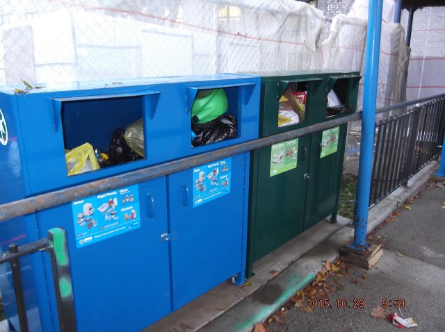 It Is Way Past Time To Empty These Trash Bins!!