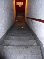 After Our Lazy Caretaker Left The " B "Stairwell Down Was Left Still Dirty Again!! It Must Be Totally Against Her Religion To Ever Clean These Steps And The Landing Below!!