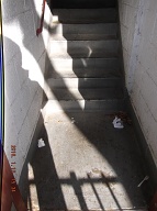 A Closer Look At The Bottom Of This Stairwell!! Will The Trash Continue To Just Pile Up Every Single Day??