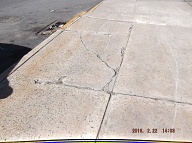 This Broken Sidewalk Is Right Outside Of The Richmond Terrace Houses Management Office At 121 Jersey Street!!
311 Complaint Number C1-1-1216571671. 2-22-16