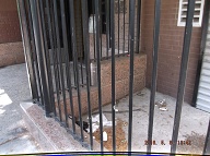 Naturally The Filth Is Still Piled Up By The Front Door Because It Is Against The Lazy Caretaker's Religion To Clean It Up!! The Criminals In Apartment 1B Have The Front Door Wedged Open And Their Insanely Loud Music Is Shaking This Whole Notorious NYCHA Building!!