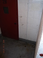 THE SECOND FLOOR DRUG CUSTOMERS USE THE " B " STAIRWELL AS THEIR TOILET AND OUR LAZY N.Y.C.H.A. CARETAKER REFUSES TO CLEAN IT UP!!