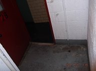 As You Can Plainly See; This Disgusting Smelly Urine Has Not Been Cleaned Up Yet By Our Lazy No Show NYCHA Caretaker!!