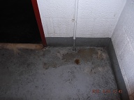 As You Can Plainly See; This Disgusting Smelly Urine Has Not Been Cleaned Up Yet By Our Lazy No Show NYCHA Caretaker!!