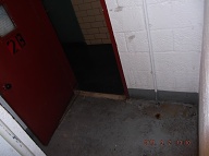It Is A New Day And Once Again The Human Vermin Using This Notorious NYCHA Building As Their " Property " Leave Their Smelly Urine On The Second Floor Landing Of The " B " Stairwell Right Under The NYPD Cameras!!!