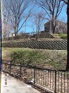 Today Is April 20, 2018 And This Very Dangerous Collapsing Wall Is At The Rear Of 456 Richmond Terrace Of The N.Y.C.H.A. Richmond Terrace Houses!!