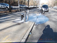 This Hydrant Has Been Leaking A Very Long Time!! The Ice Is Very Dangerous!!